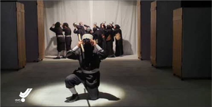 اجرای نمایش «واگویه زنی در باد» در گچساران 