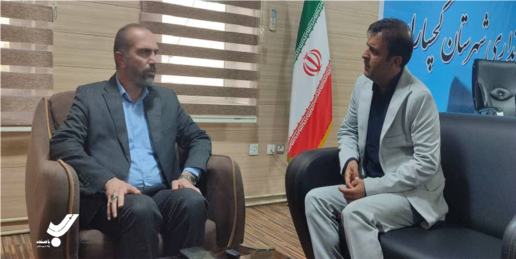 دیدار سرپرست شرکت شهرک‌های صنعتی کهگیلویه و بویراحمد با فرماندار شهرستان گچساران