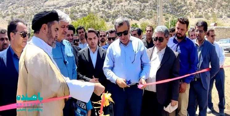  84 پروژه عمرانی در شهرستان باشت افتتاح و کلنگ‌زنی شد