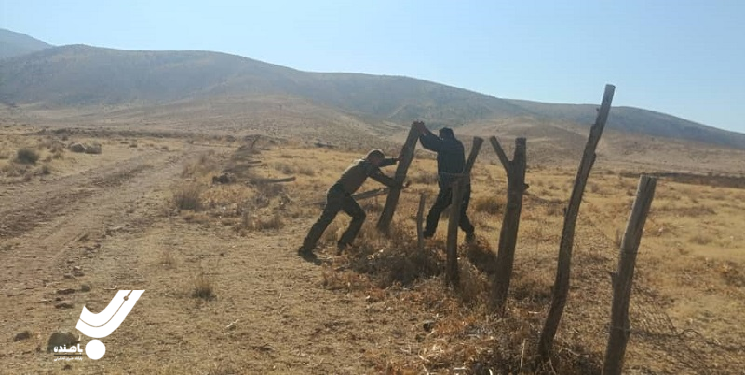 ۱۱۰ هزار متر مربع از اراضی ملی بویراحمد رفع تصرف شد